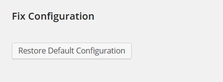 Възстановяване на default настройките на WP Super Cache
