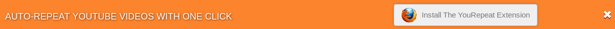 Yourepeat extension за Firefox