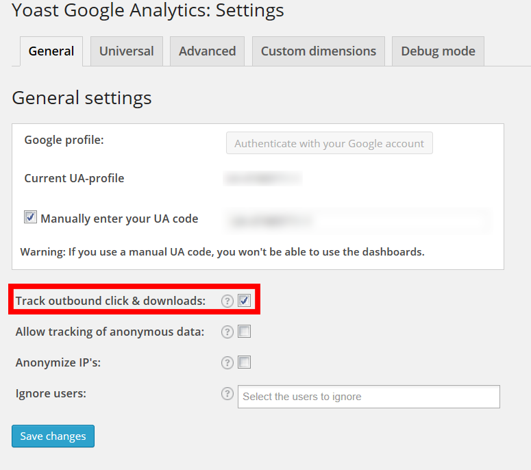 Google Analytics Time Tracking чрез плъгина на Yoast за WordPress