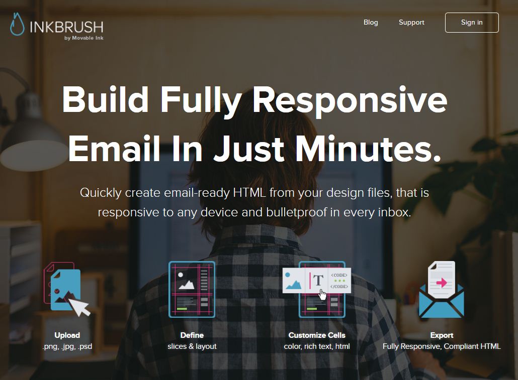 Създайте HTML e-mail newsletter чрез Inkbrush