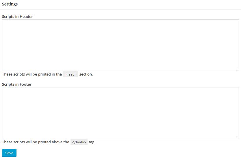 Инсталация на Google Analytics в WordPress чрез плъгина Insert Headers and Footers