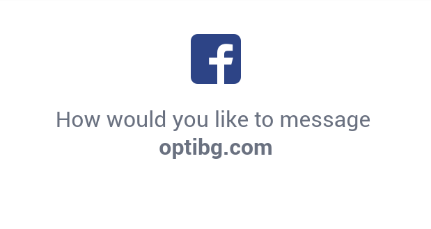 Изпратете чат съобщение към всяка Facebook страница само с един клик