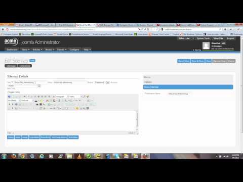 5 Minute Joomla Tutorial - How to Create Dynamic Sitemap for Joomla with XMAP